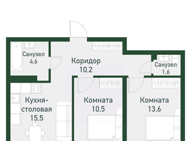 Западный Привилегия мкр, ул. Спортивная, 5А фото