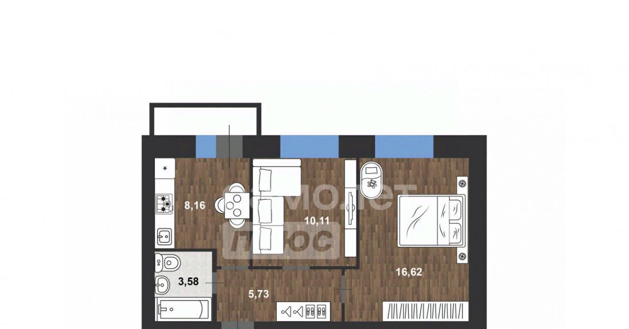 квартира г Димитровград ул Куйбышева 283 фото 1