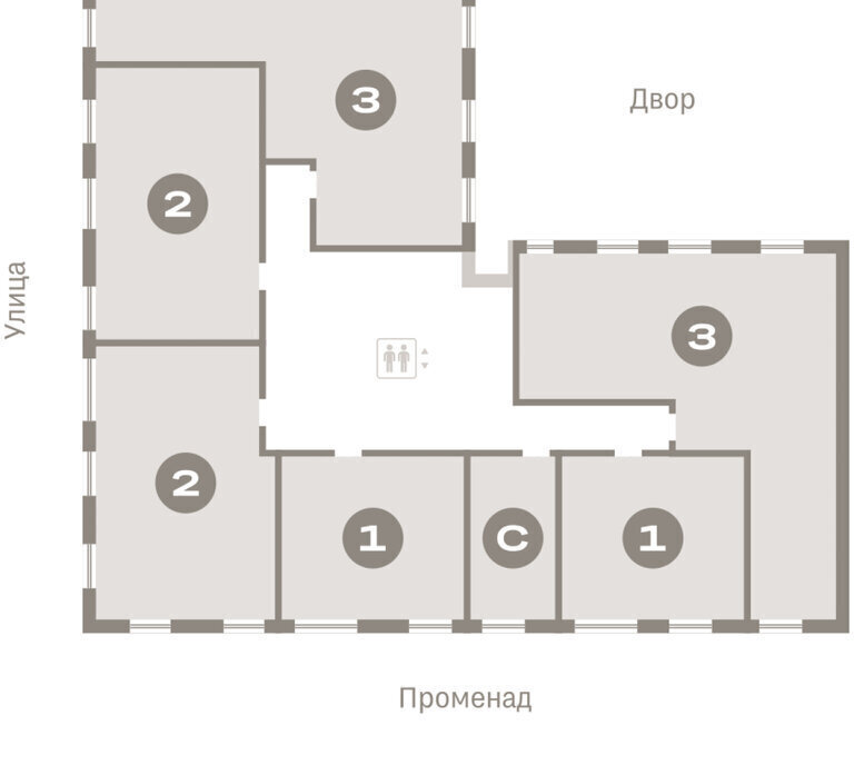 квартира г Омск р-н Кировский Кировский АО фото 3