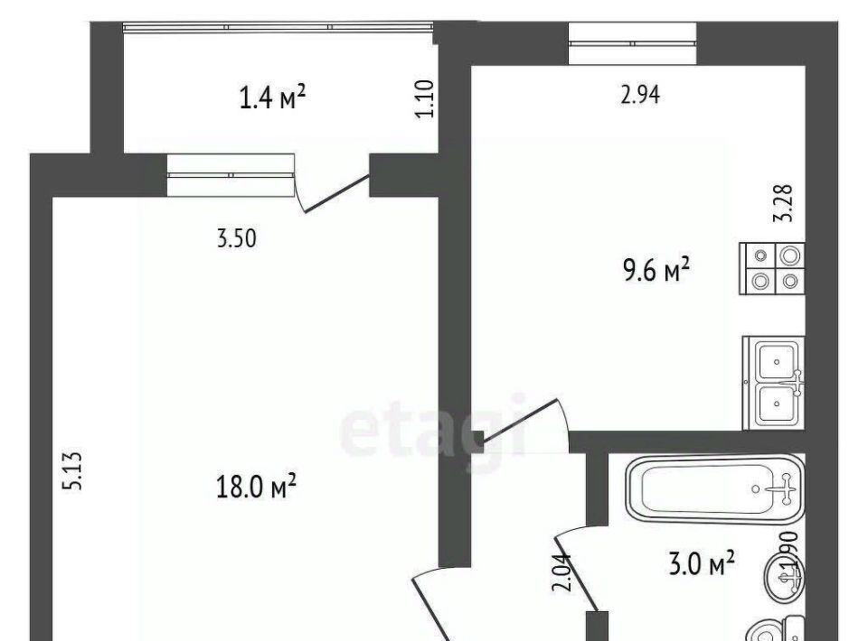 квартира г Стерлитамак ул Коммунистическая 83 фото 2