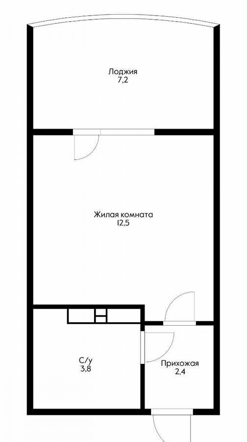 квартира г Краснодар р-н Прикубанский ул им. Ивана Беличенко 95к/1 микрорайон «Самолёт» фото 9
