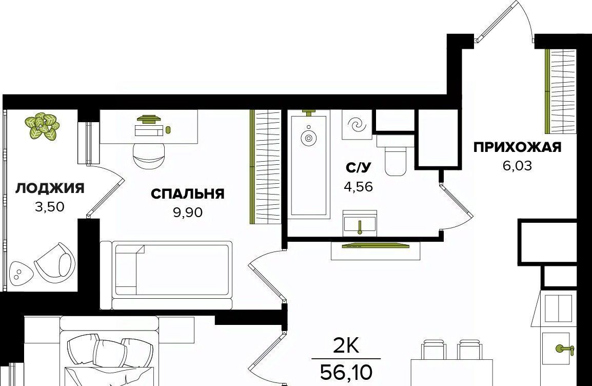 квартира г Тула р-н Центральный фото 1