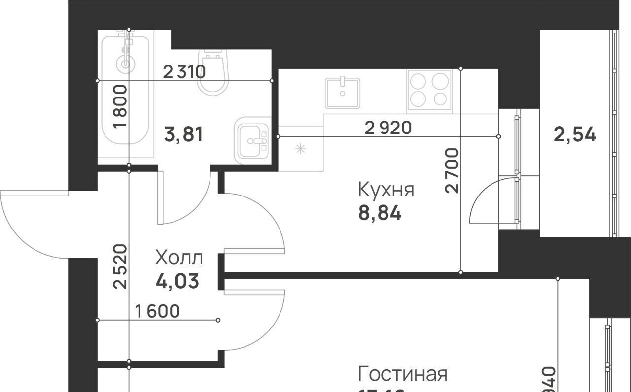 квартира г Тула р-н Привокзальный микрорайон Новая Тула фото 1