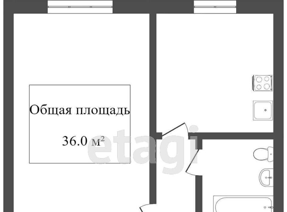 квартира г Томск р-н Октябрьский ул Сергея Лазо 28 фото 2