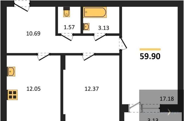 р-н Коминтерновский ул Елецкая 5а ЖД «8 ГРАНЕЙ» фото