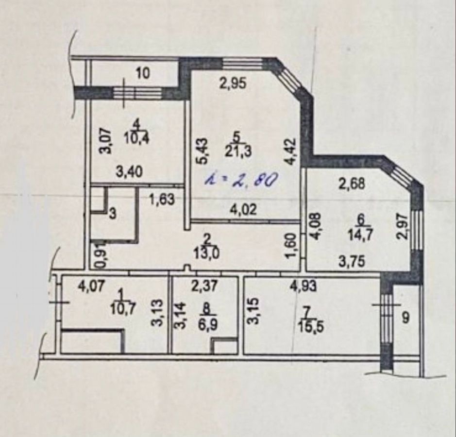 квартира г Люберцы дп Красково ул 2-я Заводская 20/1 Красково фото 31