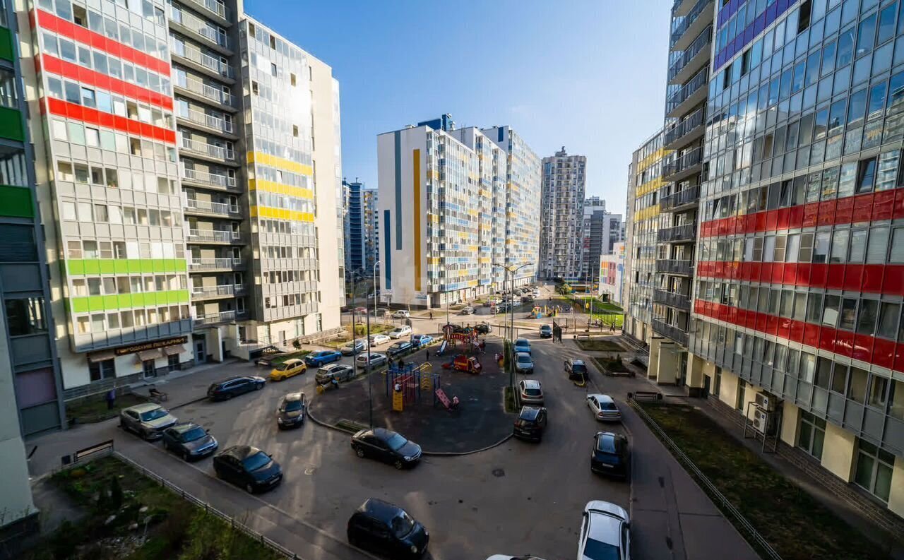 квартира г Кудрово Южное Кудрово ул Пражская 13 ЖК «Вернисаж» Улица Дыбенко, Заневское городское поселение фото 19