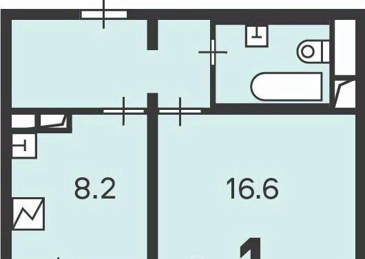 квартира г Королев мкр Первомайский ул Ульянова 27 фото 1