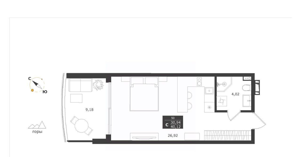 квартира г Алушта с Виноградное ул Сусловой 3 фото 1