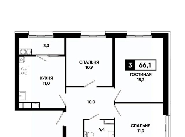 р-н Промышленный пр-кт Российский 18к/3 квартал «Основа» фото