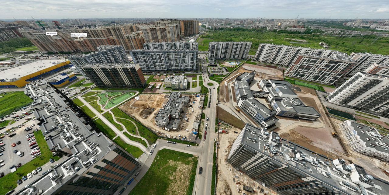 земля р-н Всеволожский г Кудрово мкр Новый Оккервиль Северное Кудрово Улица Дыбенко, Заневское городское поселение фото 2