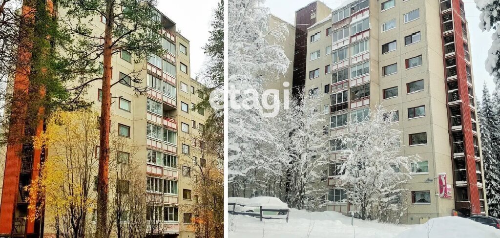 квартира г Костомукша ул Первооткрывателей 4 фото 6