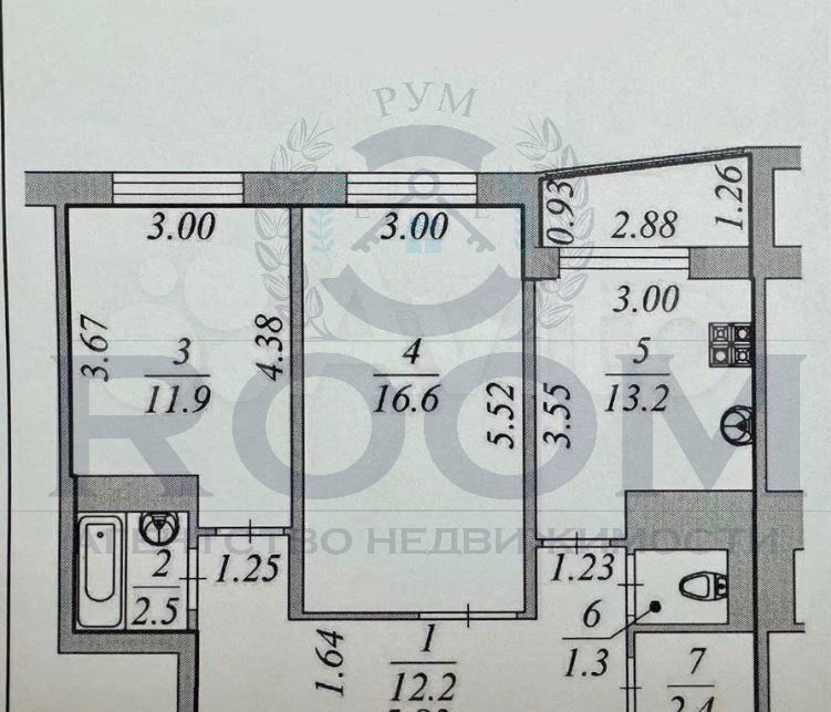 квартира г Ноябрьск ул Магистральная 123 Тюменская обл. фото 32