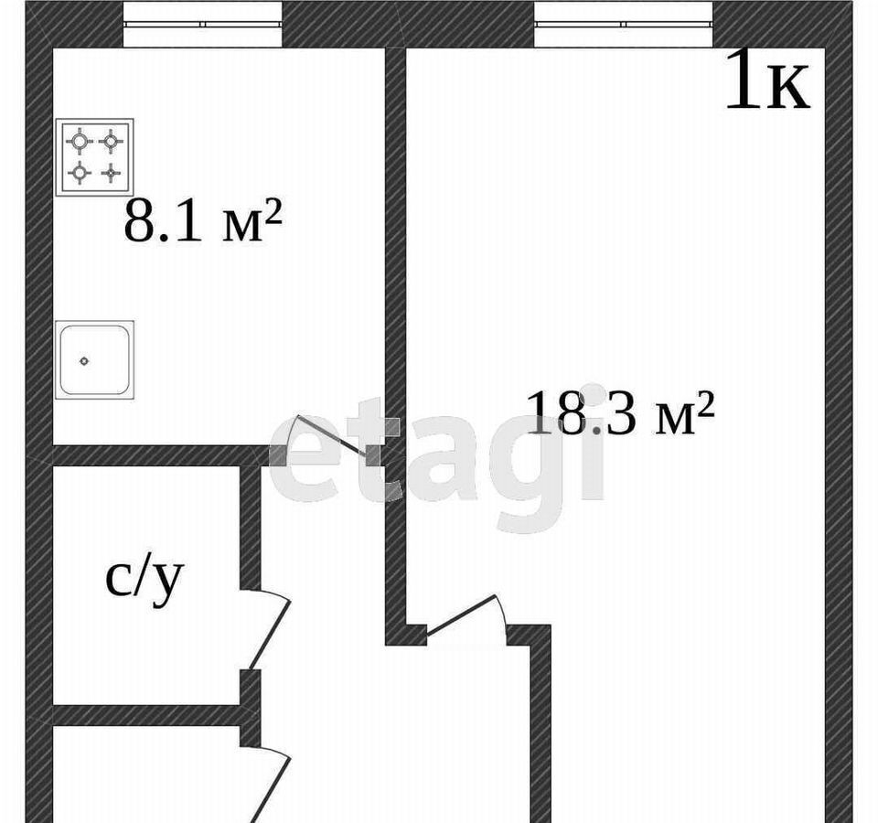квартира г Ишим ул Калинина 108 фото 13