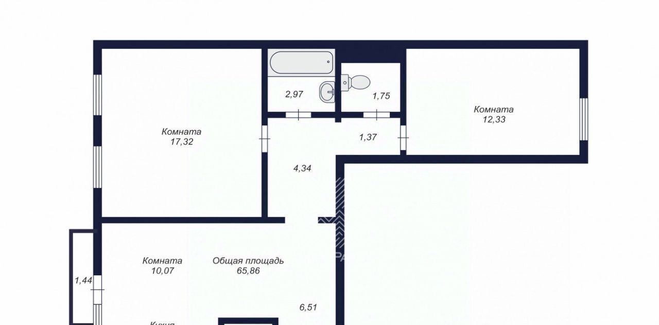 квартира г Челябинск р-н Советский ул Блюхера 125в фото 10