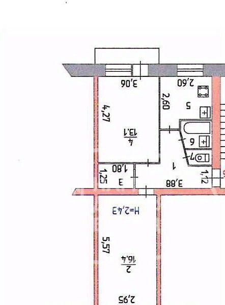 квартира г Чусовой ул 50 лет ВЛКСМ 9в фото 14