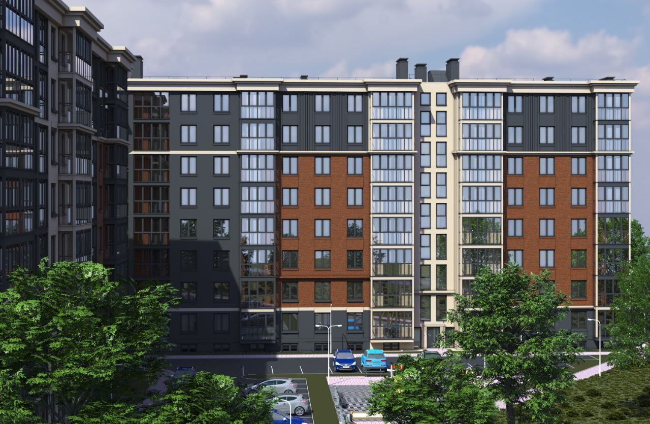 квартира г Калининград р-н Московский ул. Толстикова, д. 36, корп. 2 фото 9