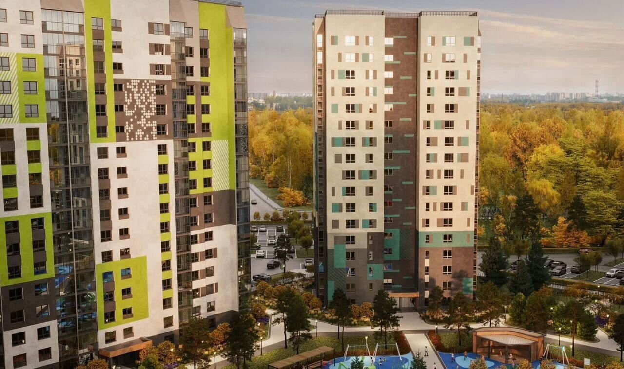 квартира г Новосибирск ул Кедровая 3 Эко-квартал «На Кедровой» блок-секция 3. 2, пос. Озерный фото 9