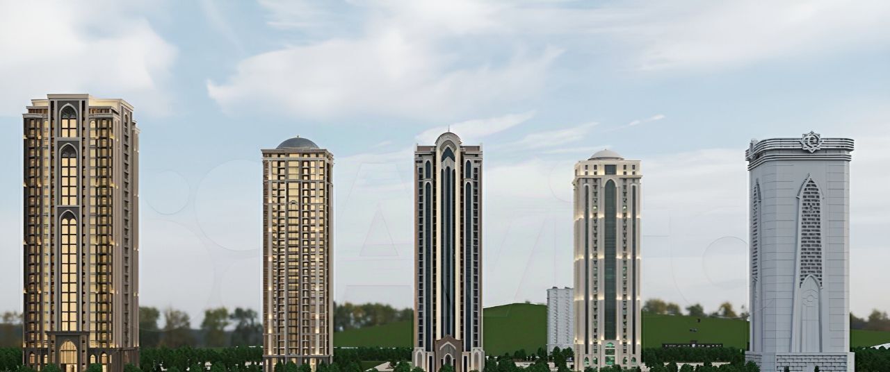 квартира г Грозный р-н Заводской ул. Муслима Г. Гайрбекова, 68к 1 фото 1