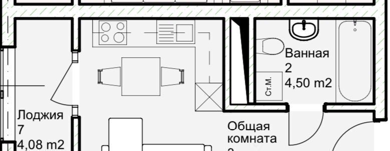 квартира г Грозный р-н Ленинский ул им Жуковского 8г фото 1