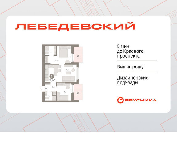квартал № 5 Заельцовская ЖК «Лебедевский» фото