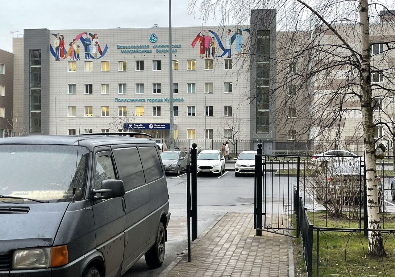 квартира г Кудрово Северное Кудрово ул Ленинградская 7 ЖК «Капитал» Улица Дыбенко, Заневское городское поселение фото 23