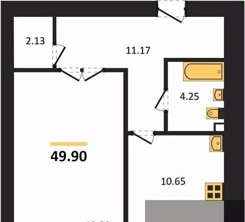 квартира г Воронеж р-н Коминтерновский пер Здоровья 90г/1к 2 фото 1
