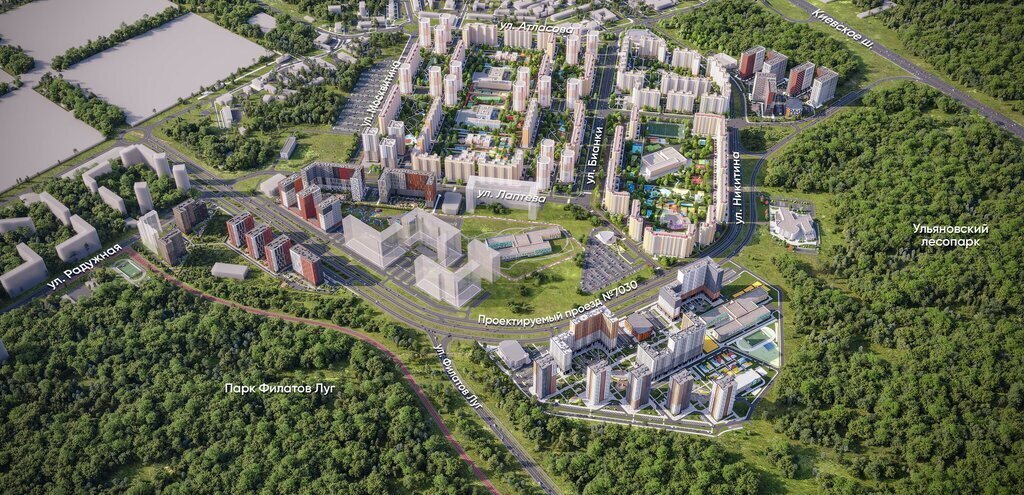 квартира г Москва п Московский ул Лестева 9 Филатов Луг фото 64