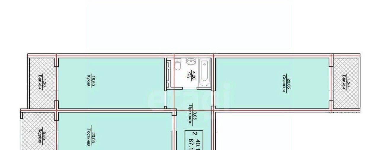 квартира г Махачкала ул Перова 13б Советский фото 2