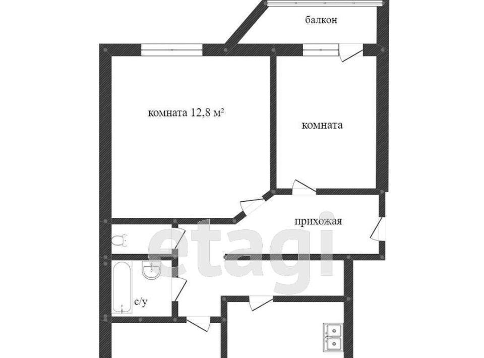 квартира г Сургут пр-кт Ленина 13 фото 2