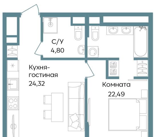 квартира ул Морская TEMPO фото