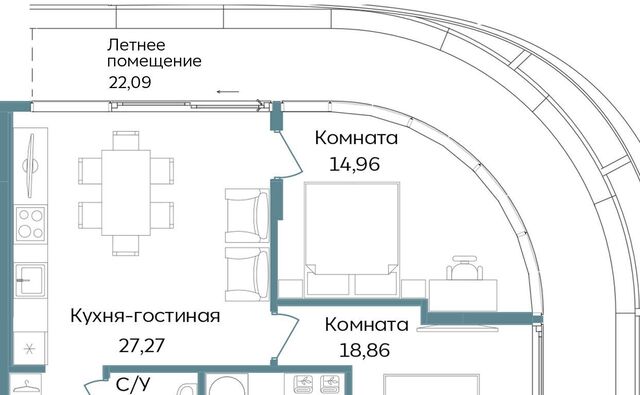 квартира ул Морская TEMPO фото