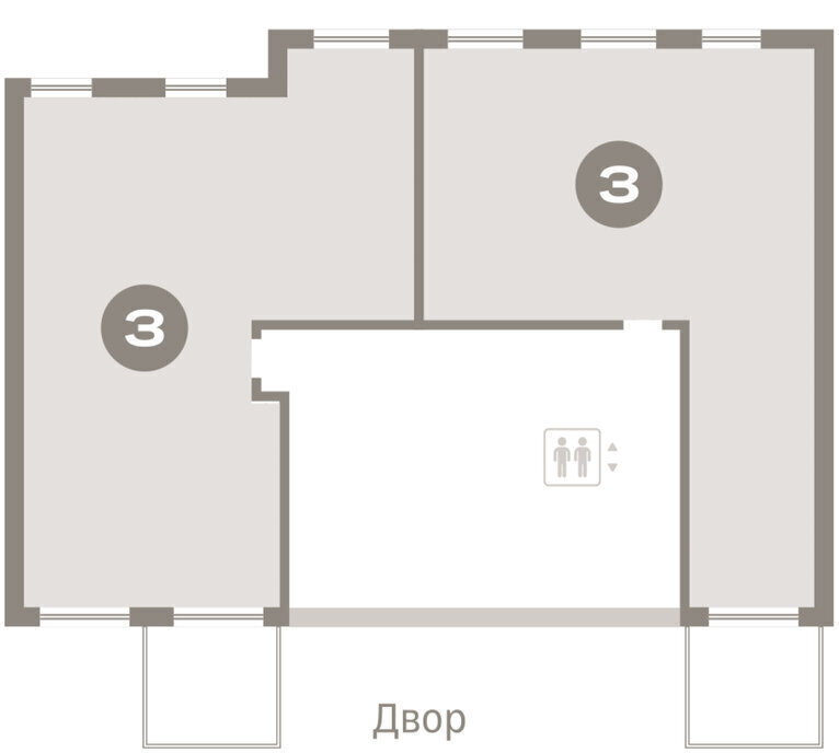 квартира г Тюмень ул Мысовская 26к/2 Центральный административный округ фото 3