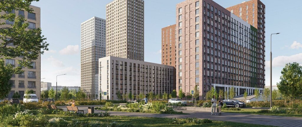 квартира г Москва метро Курьяново ЖК Квартал Домашний, 1 фото 6