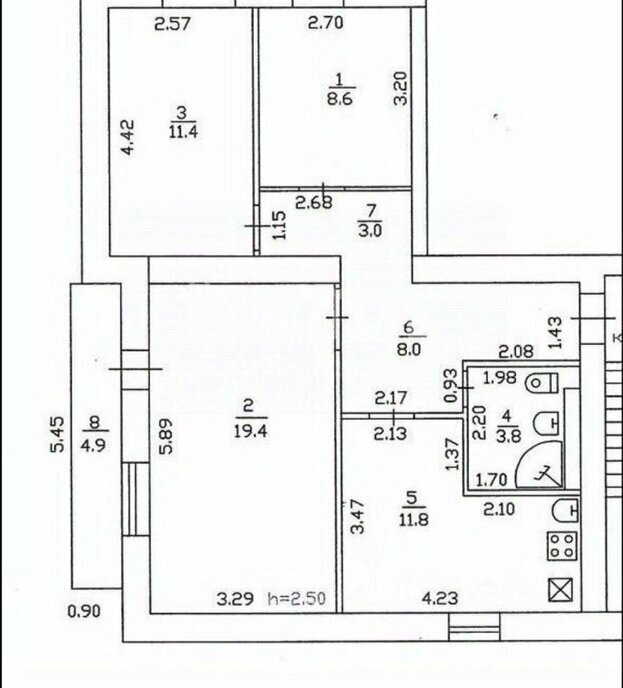квартира г Горячий Ключ ул Герцена 54 фото 2