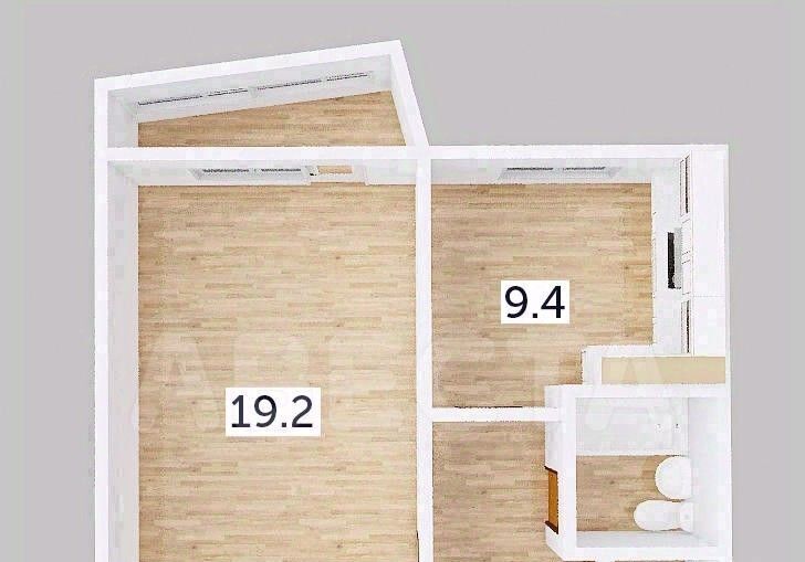 квартира г Омск р-н Центральный ул Омская 162/2 фото 2