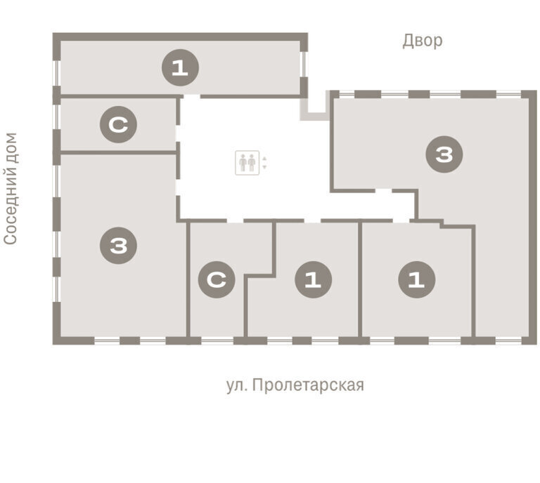 квартира г Курган Центральный ЖК «Дом Кино» фото 3