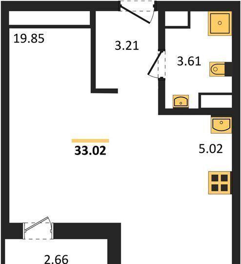 квартира г Екатеринбург р-н Верх-Исетский ул. Металлургов, 63/2 фото 10