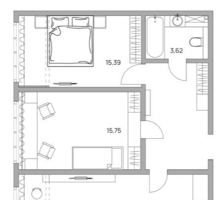 квартира г Сыктывкар ул Карла Маркса 165 фото 10