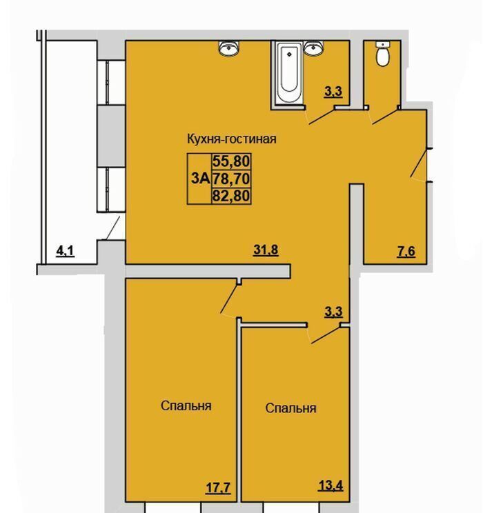 квартира г Абакан ул Кирова 185б фото 6