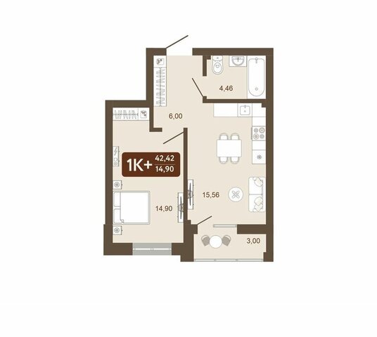 микрорайон 58В, 1 фото