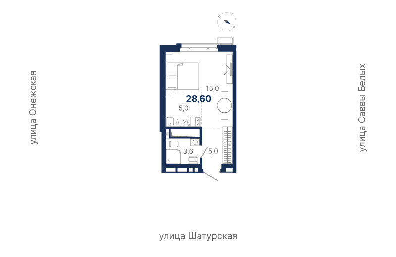 квартира г Екатеринбург Ботаническая Южный ЖК «Атлас Ауро» жилая экосистема фото 1