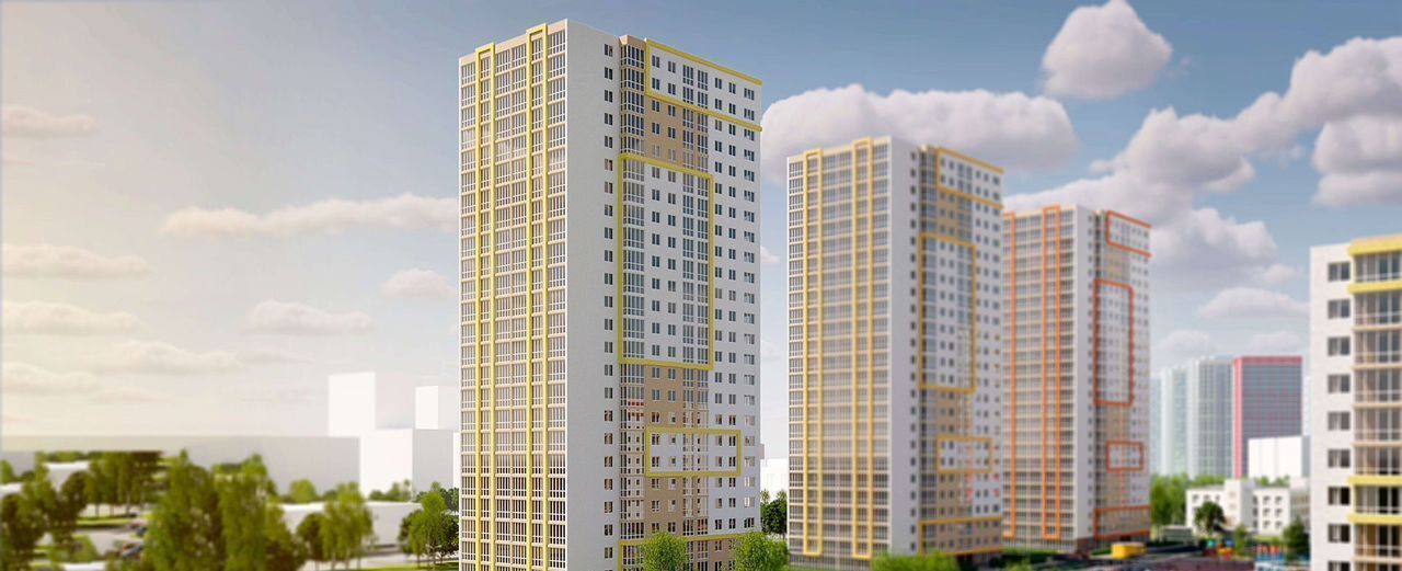 квартира г Уфа р-н Ленинский ул Майора Доставалова 11 микрорайон Novaland фото 3