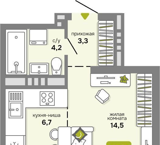 р-н Ленинский ЖК «Счастливый квартал» Площадь Маркса, 68-й кв-л фото
