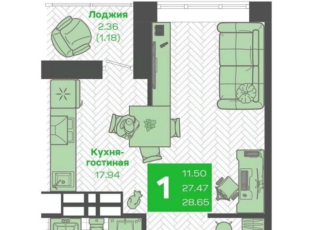 р-н Ленинский ЖК «Зеленый бульвар» фото