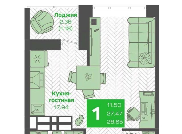 р-н Ленинский ЖК «Зеленый бульвар» фото