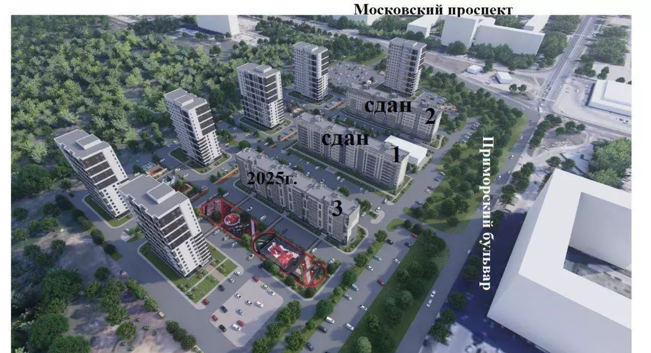 квартира г Тольятти р-н Автозаводский б-р Приморский пр-кт Московский ЖК «Юго Западный» поз. 2, ул. Строителей фото 10