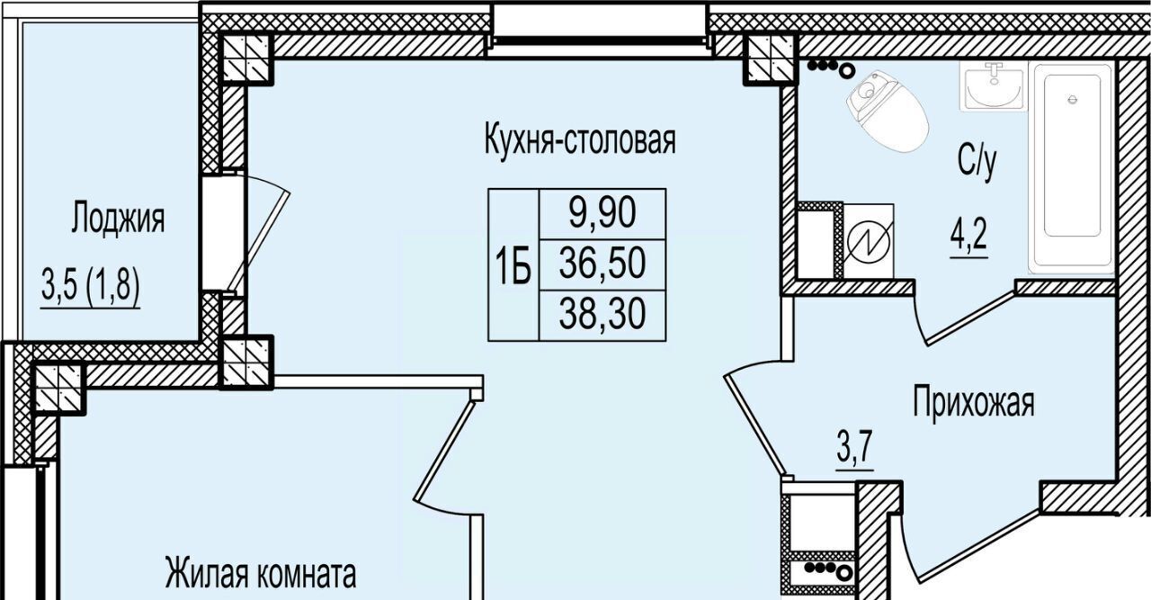 квартира г Псков Крестовский жилой комплекс фото 1
