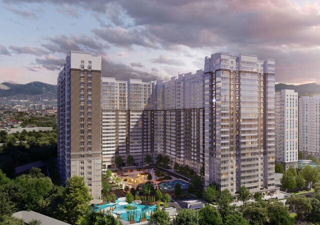 квартира р-н Центральный ул Куникова 1 блок-секции 6-9 фото