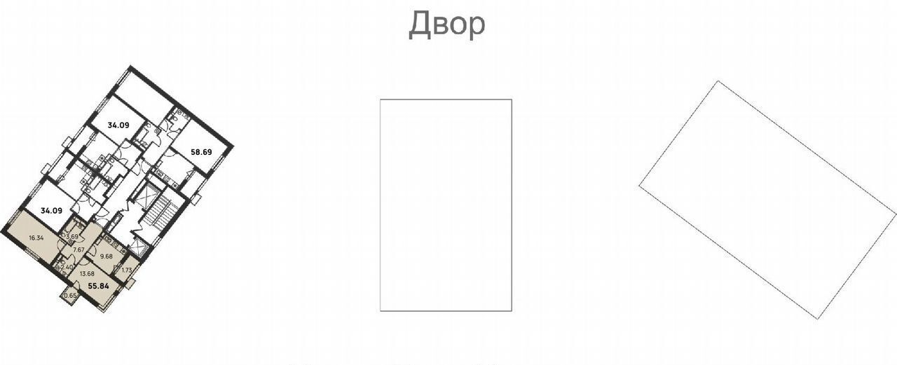 квартира г Казань р-н Приволжский Солнечный ЖК «Солнечный город» Проспект Победы, город, ПК-14 фото 1